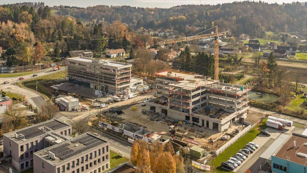 Bürofläche zur Miete - Erstbezug provisionsfrei Teslastrasse Graz 8074