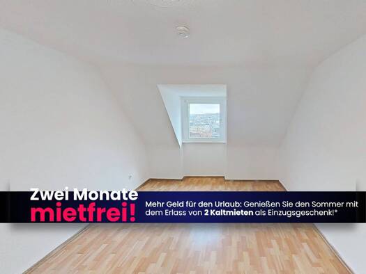 Wohnung zur Miete 420 € 3 Zimmer 53 m² 4. Geschoss frei ab 16.07.2026 Bogenstraße 78 Barmen Wuppertal 42283