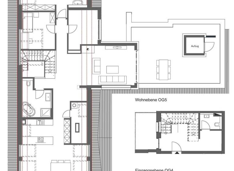 Wohnung zum Kauf 1.200.000 € 5 Zimmer 200 m² 4. Geschoss Offenbach am Main 63071