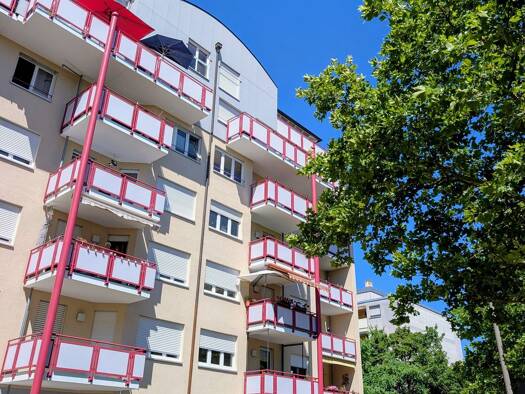 Wohnung zur Miete 710 € 2 Zimmer 60 m² Geschoss 5/6 frei ab 01.10.2026 Züricher Straße 52 Großreuth b Schweinau Westliche Außenstadt 90431
