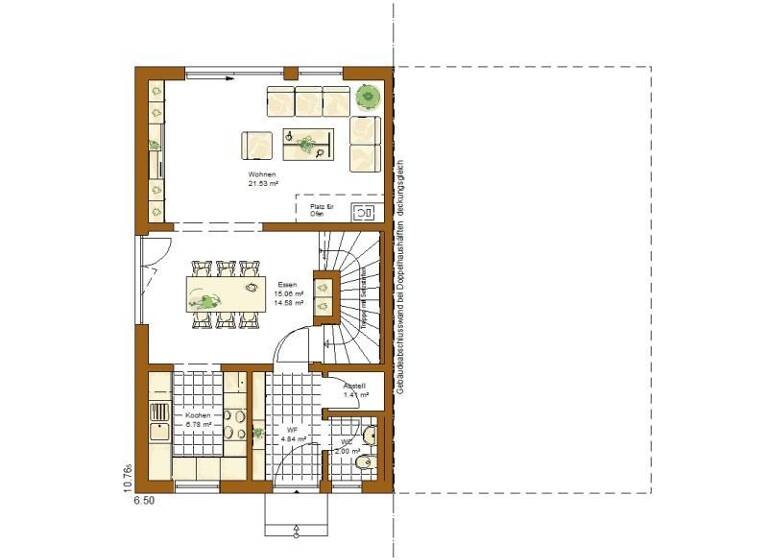 Doppelhaushälfte zum Kauf 699.000 € 6 Zimmer 143 m² 347 m² Grundstück Am Tummelbach 6b Amberg 86854