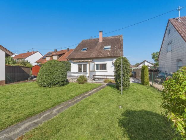 Einfamilienhaus zum Kauf provisionsfrei 349.900 € 7 Zimmer 146 m² 775 m² Grundstück Ersingen Erbach 89155