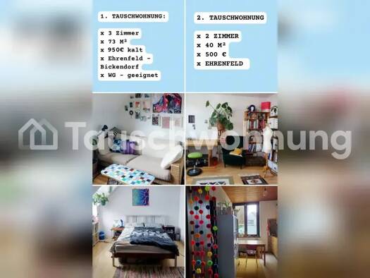 Wohnung zur Miete Tauschwohnung 500 € 2 Zimmer 40 m² 1. Geschoss Bickendorf Köln 50825