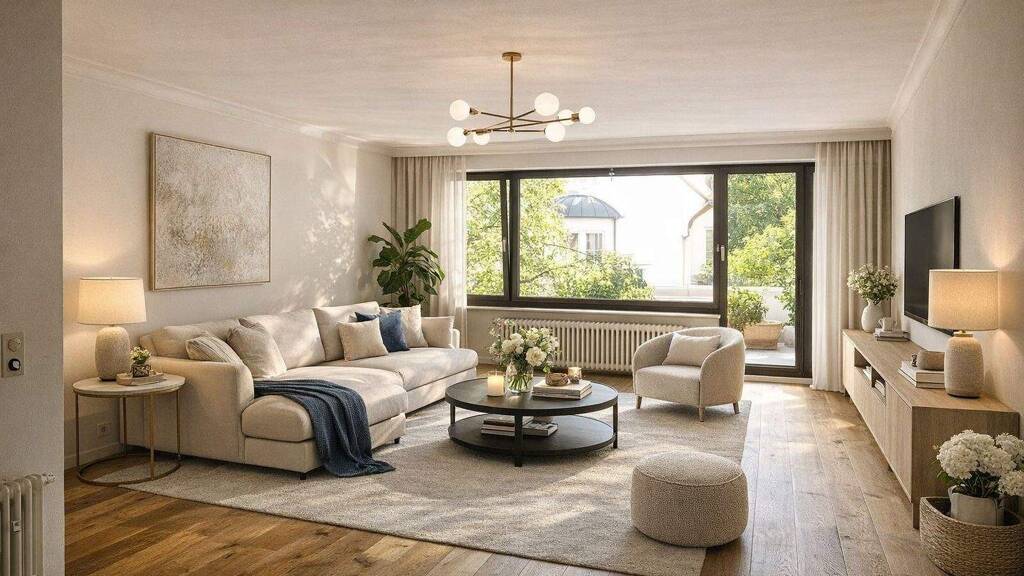 Wohnung zum Kauf 885.000 € 3 Zimmer 91 m² 1. Geschoss frei ab sofort Hornsteinstraße 2 Bogenhausen München 81679