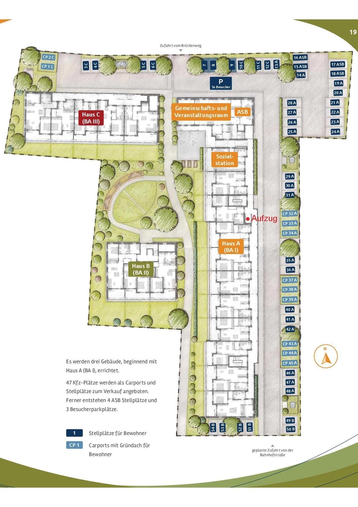 Wohnung zum Kauf provisionsfrei 414.000 € 3 Zimmer 86 m²<br/>Wohnfläche 3.<br/>Geschoss Brückenweg 18 Breitengüßbach Breitengüßbach 96149