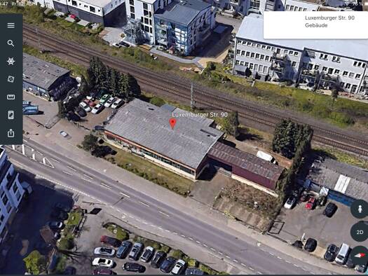 Halle/Industriefläche zur Miete 550 m² Lagerfläche teilbar von 250 m² bis 300 m² Trier-West-Pallien Trier 54294