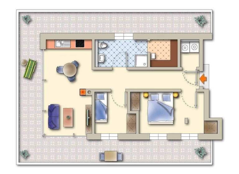 Penthouse zum Kauf - Erstbezug provisionsfrei 576.000 € 3 Zimmer 79,1 m² frei ab sofort Zingst 18374