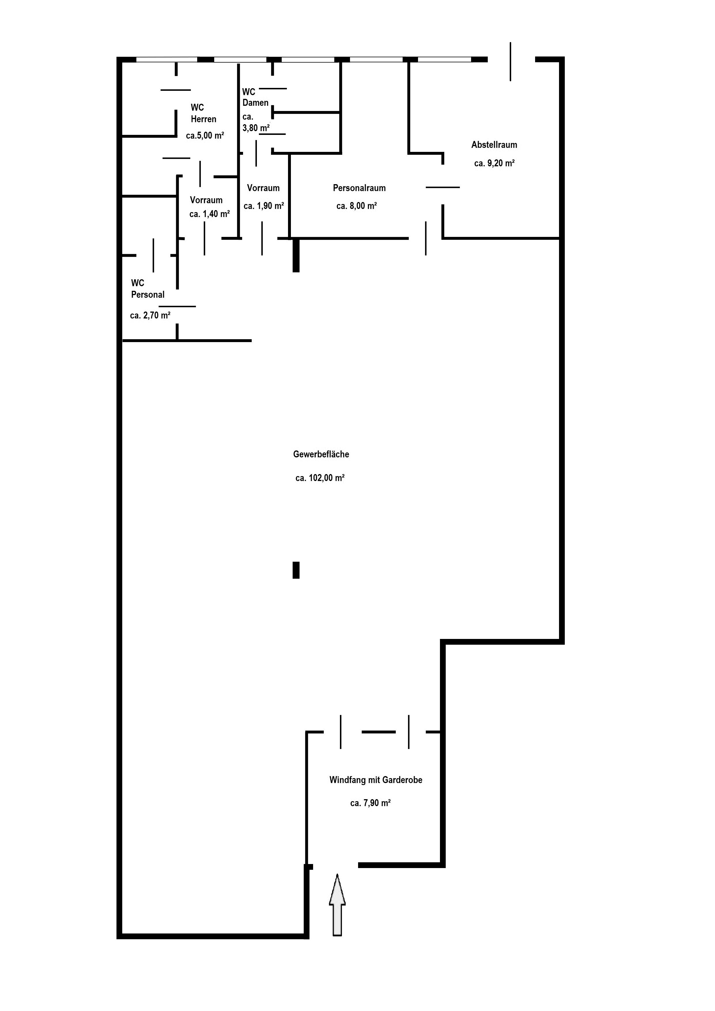 Restaurant zum Kauf 219.000 € 102 m²<br/>Gastrofläche Ostertor Bremen 28203