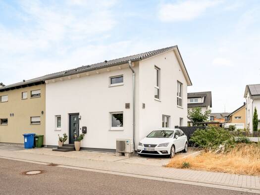 Doppelhaushälfte zum Kauf 519.000 € 4 Zimmer 116 m² 254 m² Grundstück Wiesental Waghäusel 68753