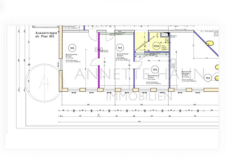 Praxisfläche zur Miete 500 € 2 Zimmer 42 m² Bürofläche Hargesheim 55595