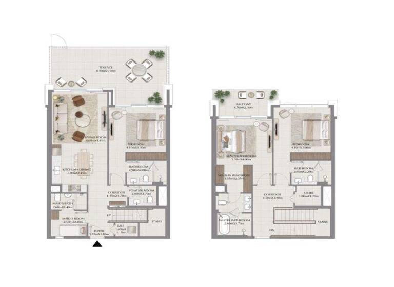 Penthouse zum Kauf - Erstbezug provisionsfrei 1.155.161 € 4 Zimmer 239,7 m² Expo Village Boulevard Dubai