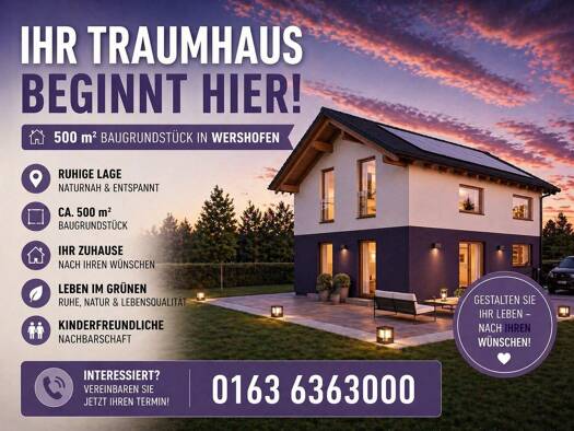 Einfamilienhaus zur Miete - Erstbezug 1.250 € 3 Zimmer 128 m² 495 m² Grundstück Wershofen Wershofen 53520