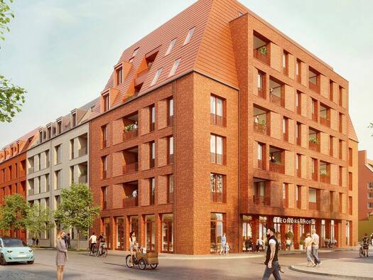Wohnung zur Miete - Erstbezug 1.695 € 3 Zimmer 99,7 m² 3. Geschoss Linden-Mitte Hannover / Linden-Mitte 30449