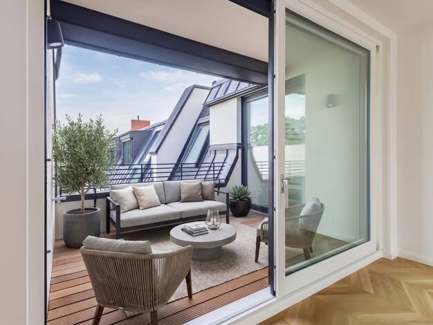 Penthouse zum Kauf - Erstbezug 2.199.800 € 3 Zimmer 190,8 m² 4. Geschoss Pestalozzistraße 98 Charlottenburg Berlin 10625