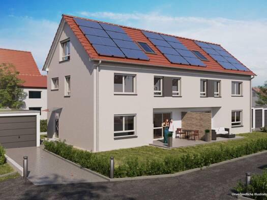 Doppelhaushälfte zum Kauf provisionsfrei 699.200 € 5 Zimmer 144 m² 253 m² Grundstück Gartenstraße 19 Oberriexingen 71739