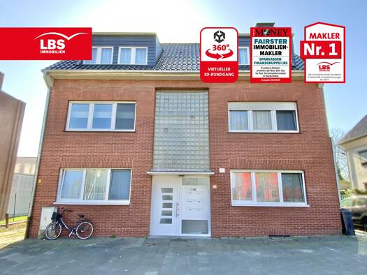 Mehrfamilienhaus zum Kauf als Kapitalanlage geeignet 1.149.000 € 12 Zimmer 470 m² 426 m² Grundstück Barbaraviertel Neuss 41460