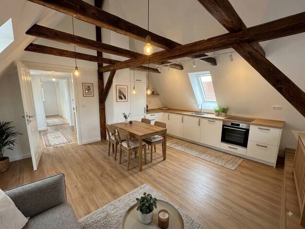 Maisonette zur Miete 1.399 € 4,5 Zimmer 100 m² 1. Geschoss frei ab 01.10.2026 Maxener Straße 7 Lockwitz Ortsamtsbereich Prohlis 01257