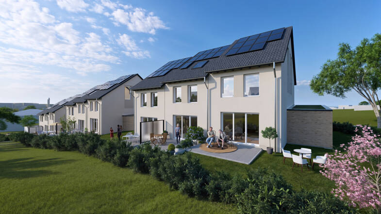 Reihenendhaus zum Kauf - Neubau provisionsfrei 479.900 € 5,5 Zimmer 137 m² 202 m² Grundstück Zimmern Zimmern ob Rottweil 78658