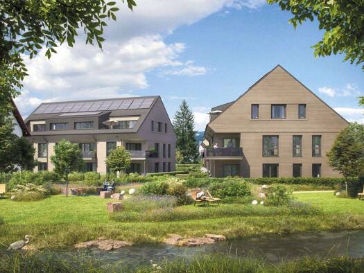 Wohnung zum Kauf - Erstbezug provisionsfrei 744.900 € 3 Zimmer 85 m² 2. Geschoss frei ab sofort Bundesstraße 27 Zarten Kirchzarten 79199