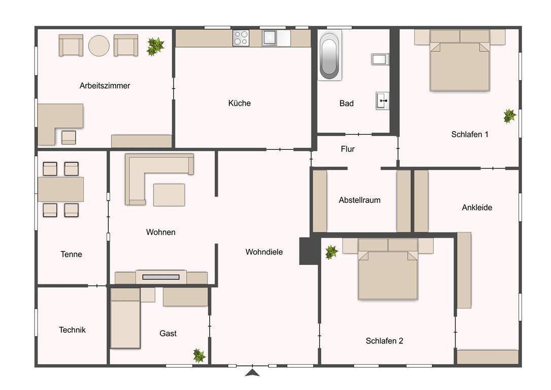 Einfamilienhaus zum Kauf - Ansicht 2