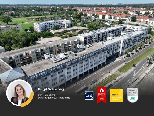 Wohnung zur Miete 572 € 2 Zimmer 57,1 m² 2. Geschoss frei ab 01.10.2026 Neulindenau Alt-West 04179