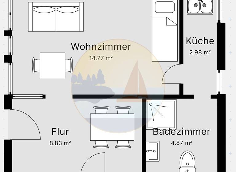 Einfamilienhaus zum Kauf 65.000 € 2 Zimmer 35 m² 211 m² Grundstück Goyatz Schwielochsee 15913