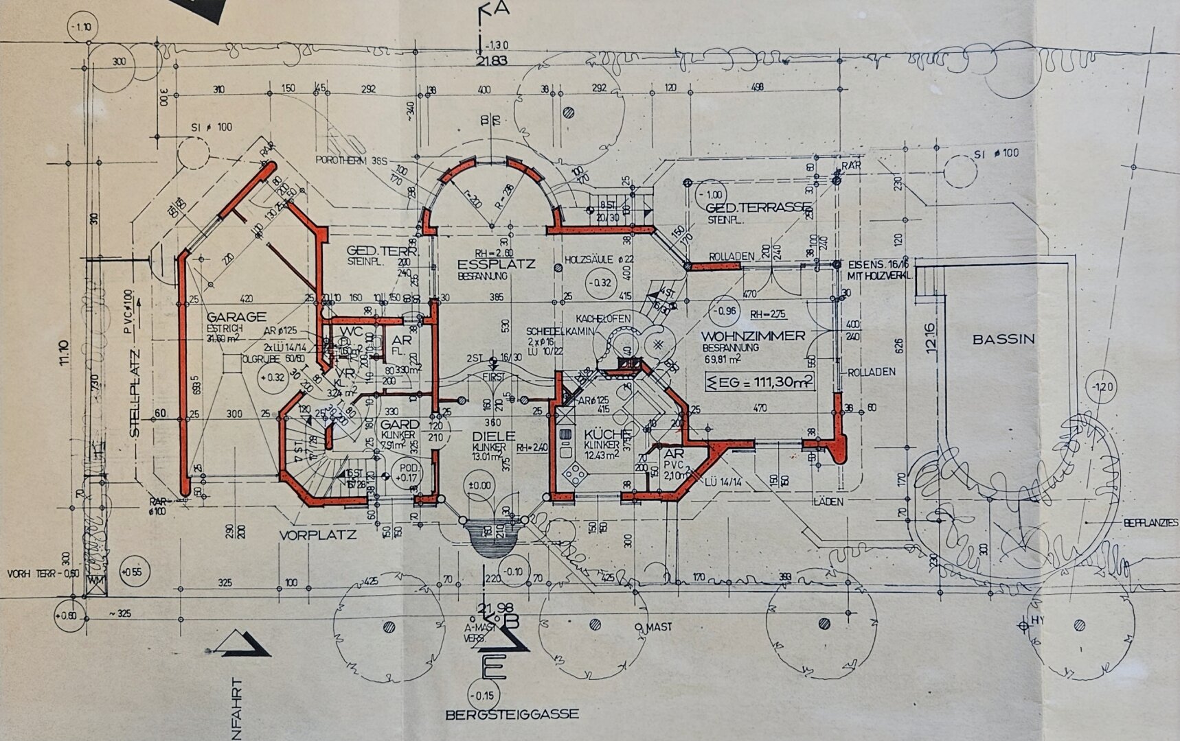 Einfamilienhaus zum Kauf 2.325.000 € 7 Zimmer 226,8 m²<br/>Wohnfläche 722 m²<br/>Grundstück Baden 2500