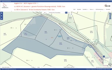 Land-/Forstwirtschaft zum Kauf 48.800 m² Grundstück Müncheberg Müncheberg 15374