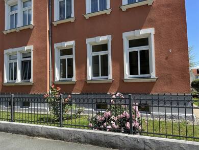 Wohnung zur Miete 305 € 2 Zimmer 55,4 m² EG frei ab sofort Zittau Zittau 02763