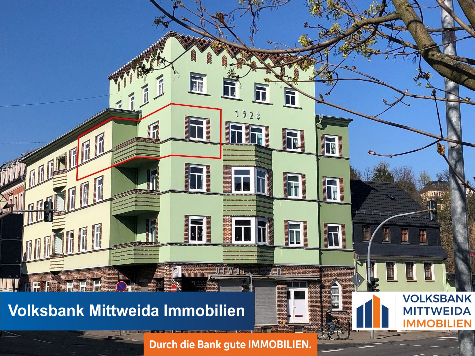 Wohnung zur Miete 380 € 2 Zimmer 56 m²<br/>Wohnfläche 3.<br/>Geschoss 01.03.2025<br/>Verfügbarkeit Mittweida Mittweida 09648