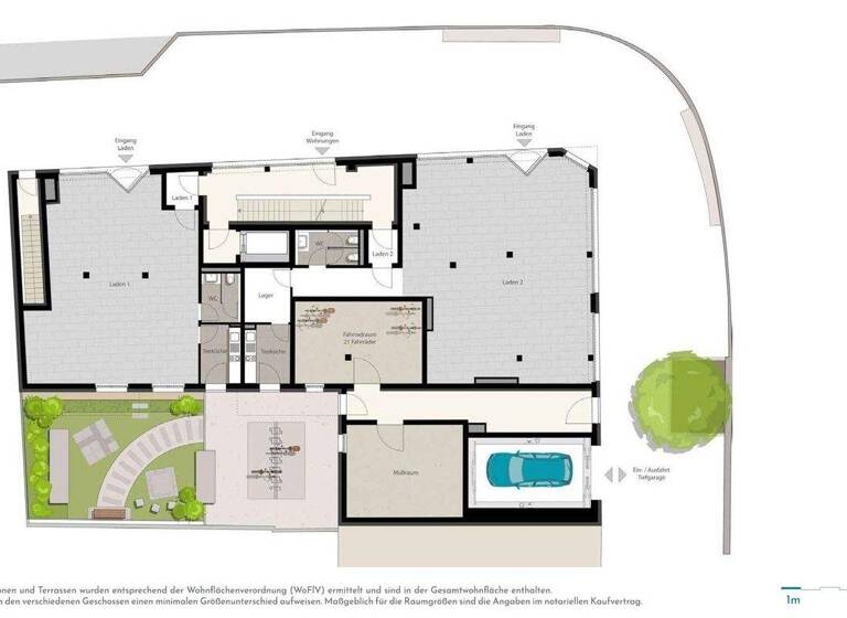 Laden zum Kauf - Erstbezug provisionsfrei 480.100 € 2 Zimmer Löbtau-Süd Dresden 01159