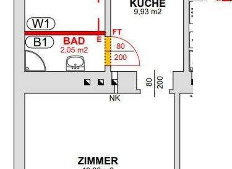 Wohnung zum Kauf 139.000 € 2 Zimmer 40,9 m² 2. Geschoss Wien 1120