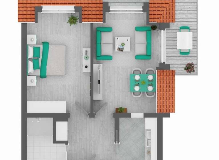 Wohnung zum Kauf 217.000 € 2 Zimmer 55,9 m² 3. Geschoss Rielasingen Rielasingen-Worblingen 78239