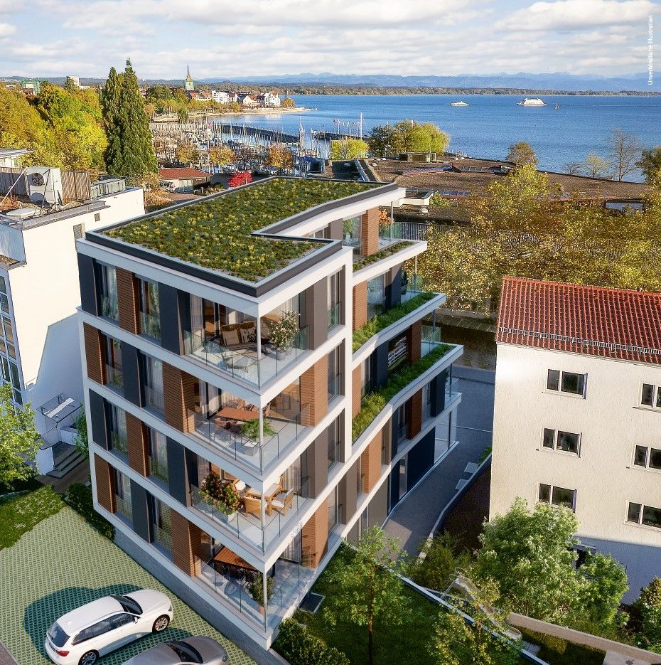 Wohnung zur Miete 800 € 2,5 Zimmer 73 m²<br/>Wohnfläche ab sofort<br/>Verfügbarkeit Olgastrasse Friedrichshafen - Mitte 2 Friedrichshafen 88045