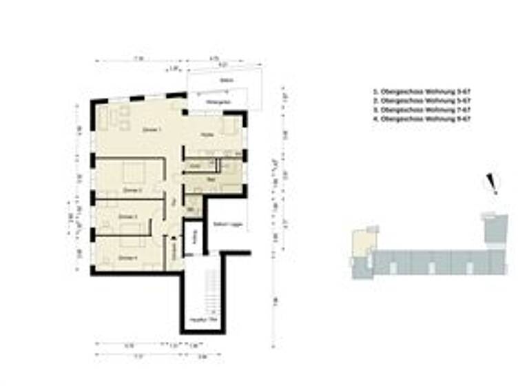 Wohnung zum Kauf - Erstbezug 949.000 € 4 Zimmer 132,8 m² 2. Geschoss Friedrichshain Berlin 10243