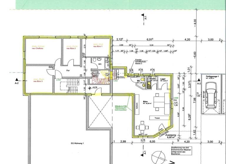 Büro zum Kauf 897.000 € 11 Zimmer 250 m² Bürofläche Hasede Giesen 31180