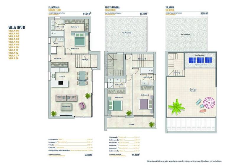 Villa zum Kauf - Erstbezug provisionsfrei 575.000 € 4 Zimmer 203 m² 318 m² Grundstück Finestrat 03509