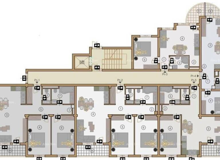 Wohnung zum Kauf 279.630 € 2 Zimmer 80 m² Center