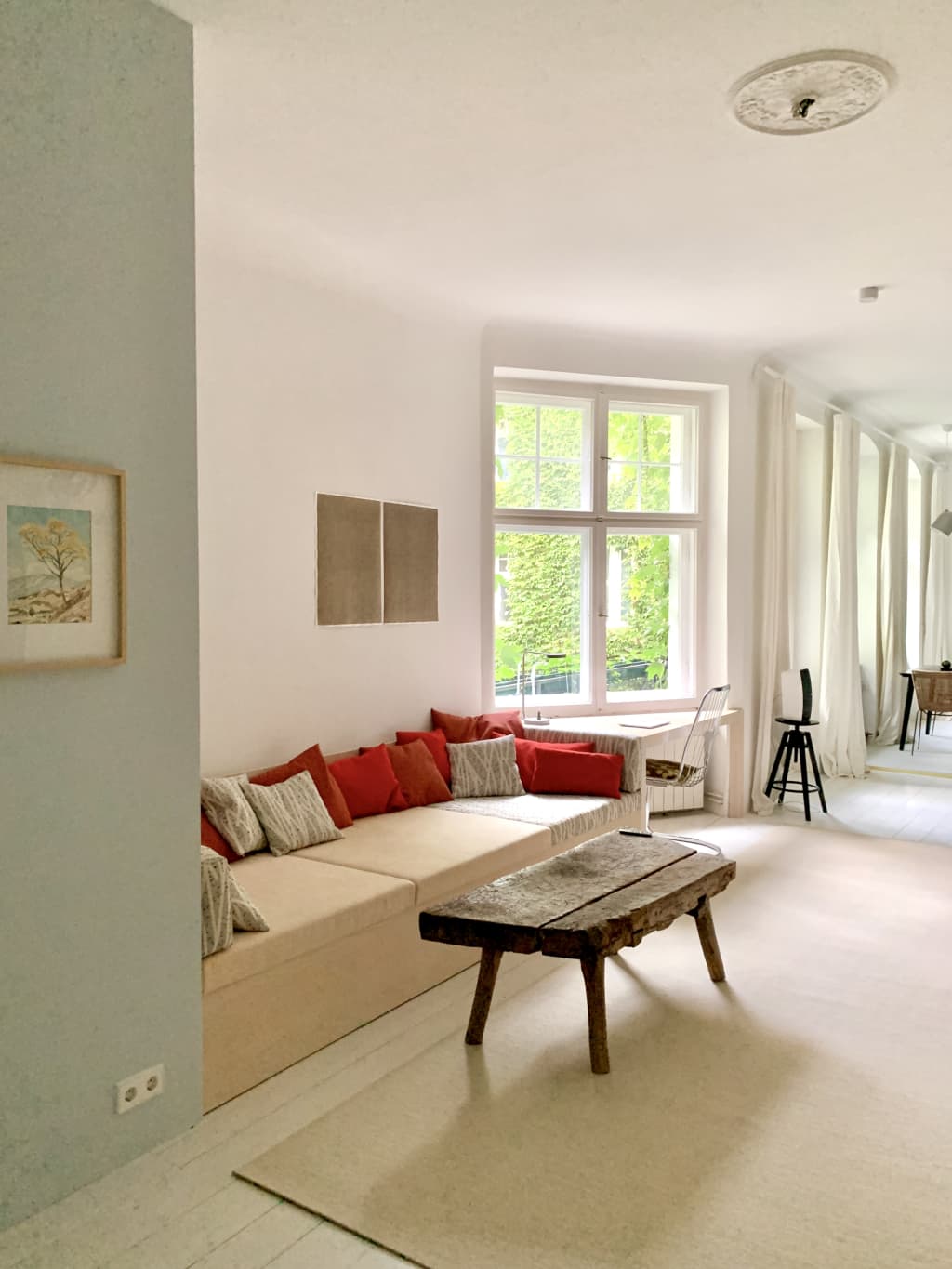 Wohnung zur Miete Wohnen auf Zeit 2.618 € 2 Zimmer 78 m²<br/>Wohnfläche 22.01.2025<br/>Verfügbarkeit Weserstr. Neukölln Berlin 12045