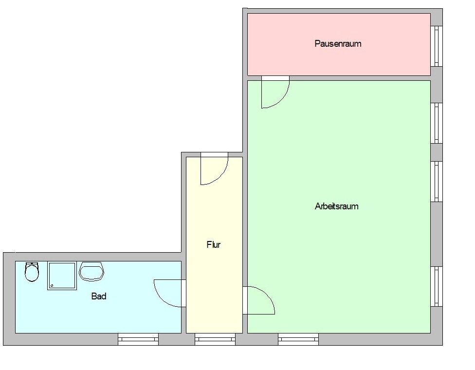 Wohnung zur Miete 270 € 2 Zimmer 64,5 m²<br/>Wohnfläche ab sofort<br/>Verfügbarkeit Löbau Löbau 02708