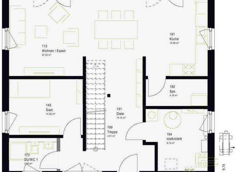 Haus zum Kauf 580.000 € 5 Zimmer 160 m² 1.000 m² Grundstück Bönninghardt Uedem 46519