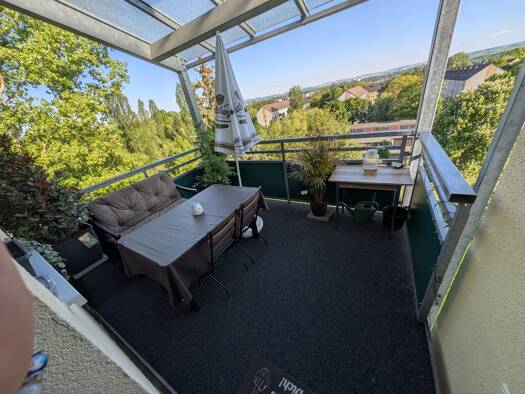 Terrassenwohnung zur Miete 349 € 2 Zimmer 55 m² Geschoss 3/4 frei ab 01.08.2026 Altendorf Chemnitz 09116