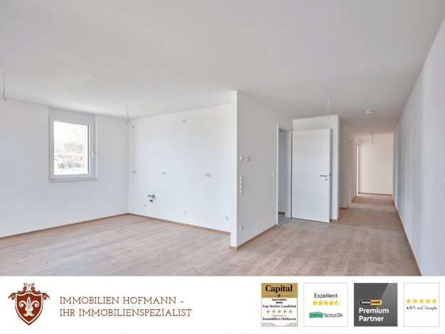 Wohnung zur Miete - Erstbezug 900 € 3 Zimmer 74 m² EG frei ab 01.10.2026 Velden 84149