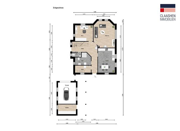 Einfamilienhaus zum Kauf 439.000 € 5 Zimmer 186 m² 611 m² Grundstück Hage 26524