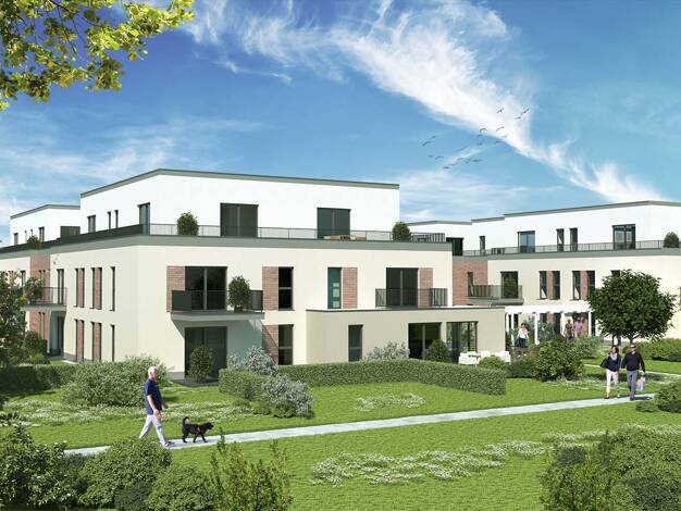 Wohnung zur Miete - Erstbezug 900 € 2 Zimmer 75 m² 1. Geschoss Schulstraße 2 Wittenförden Wittenförden 19073