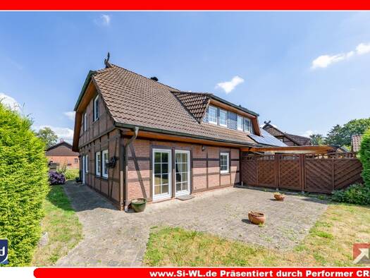 Doppelhaushälfte zum Kauf 339.000 € 4 Zimmer 100 m² 400 m² Grundstück Schlaugenweg 3 c Oldershausen Marschacht 21436