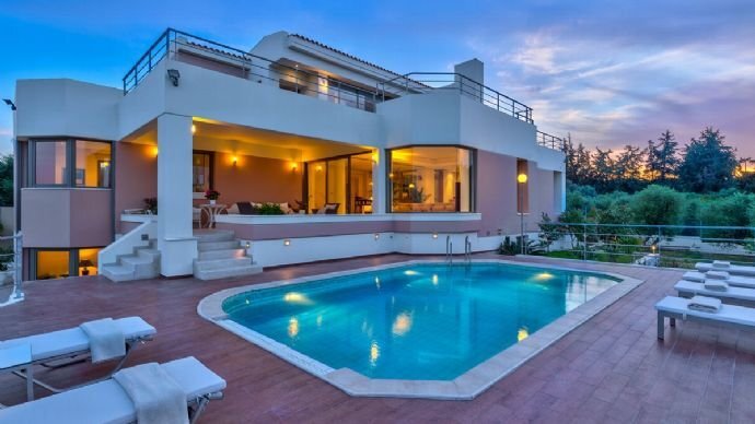 Villa zum Kauf 1.800.000 € 8 Zimmer 520 m²<br/>Wohnfläche 2.800 m²<br/>Grundstück Chania 73014