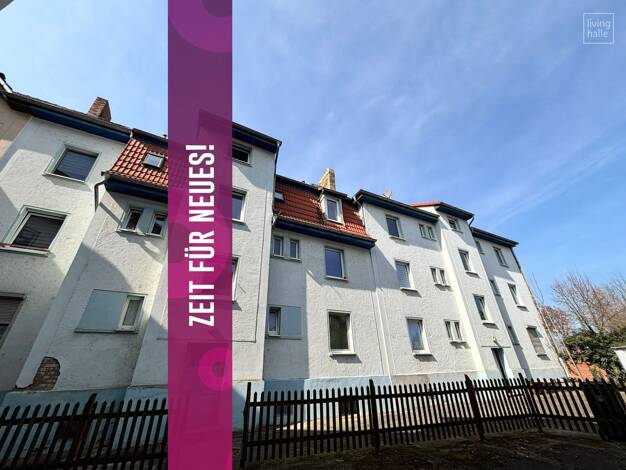 Wohnung zur Miete 340 € 2 Zimmer 50 m² 2. Geschoss Merseburger Straße 385 Ammendorf-Beesen Halle (Saale) 06132