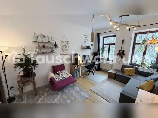 Wohnung zur Miete Tauschwohnung 600 € 2,5 Zimmer 67 m² 2. Geschoss Connewitz Leipzig 04277