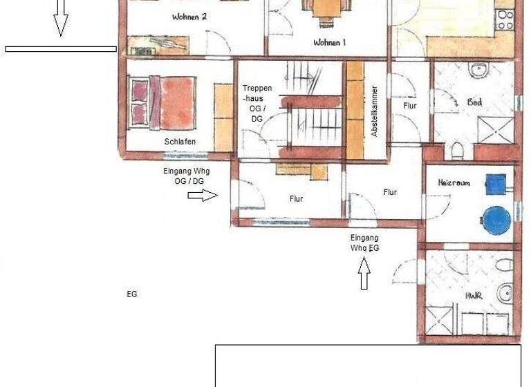 Mehrfamilienhaus zum Kauf 320.000 € 10 Zimmer 210 m² 1.397 m² Grundstück Bad Lauchstädt 06246